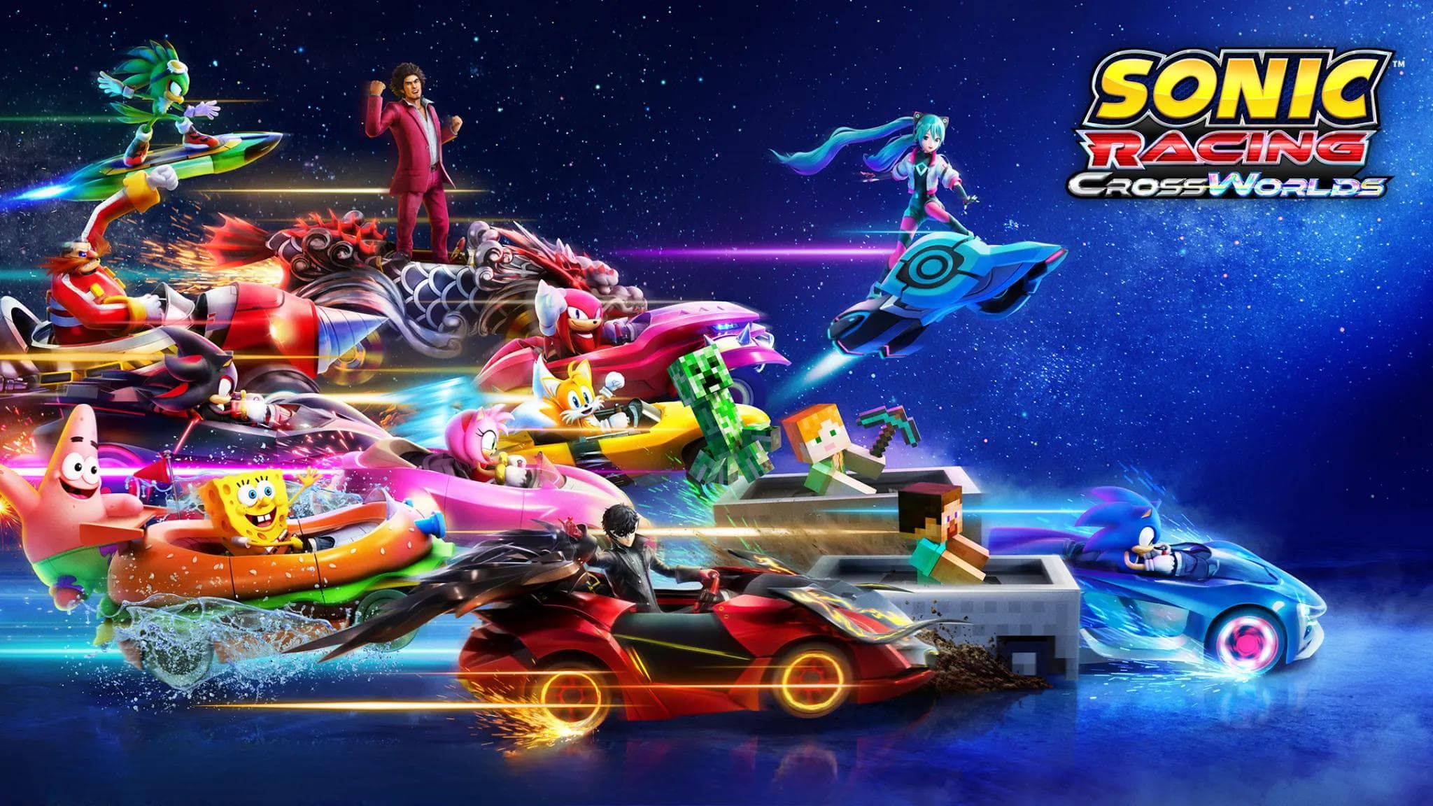 Veja as notas de Sonic Racing: CrossWorlds