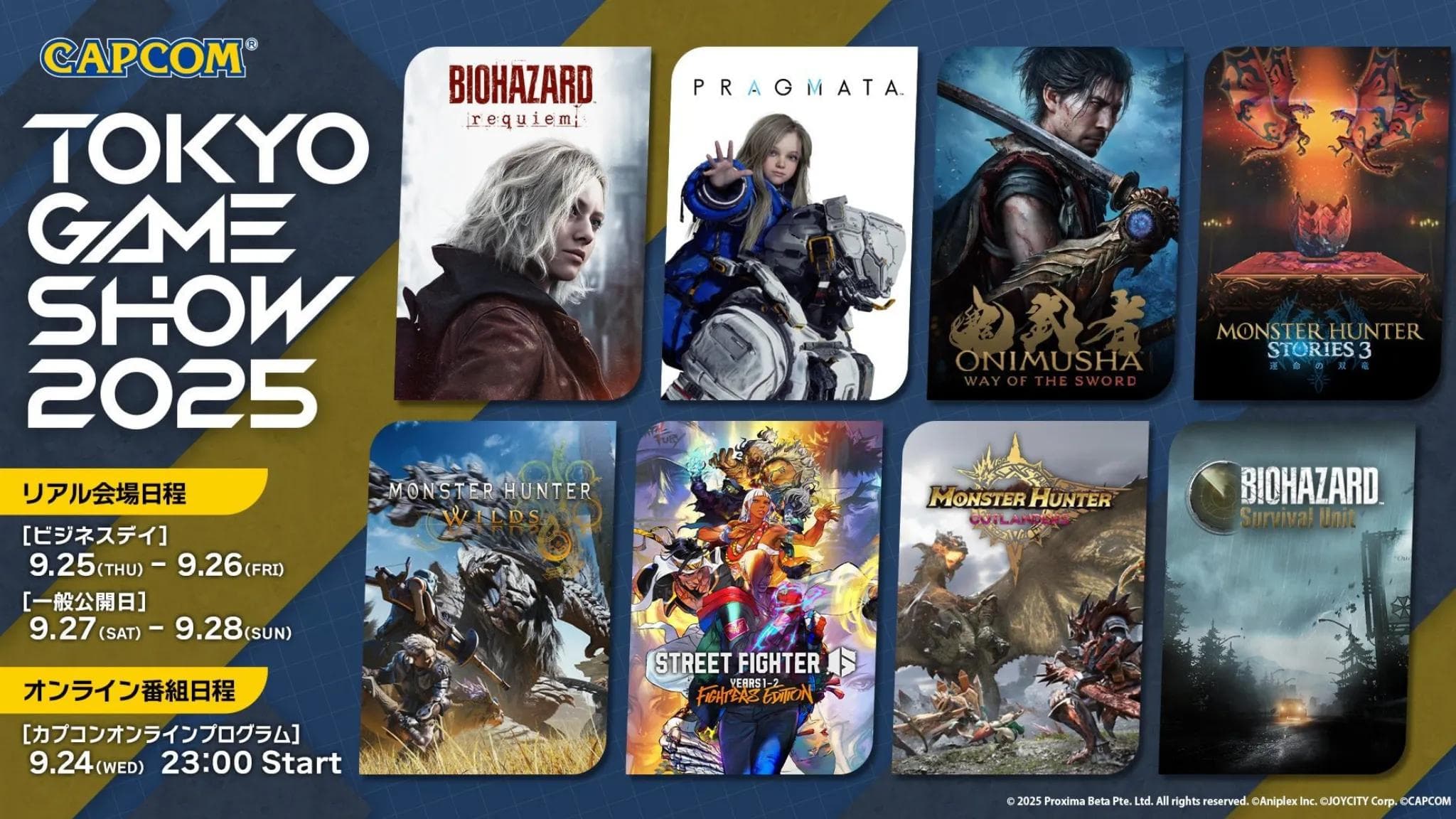 Veja a lineup da Capcom para a Tokyo Game Show