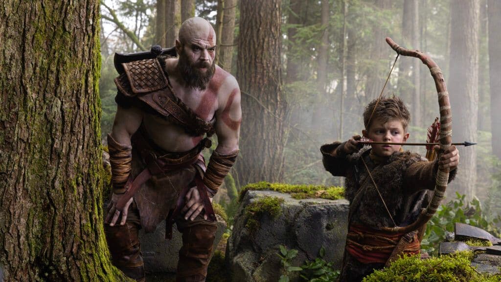 Veja primeira imagem de God of War