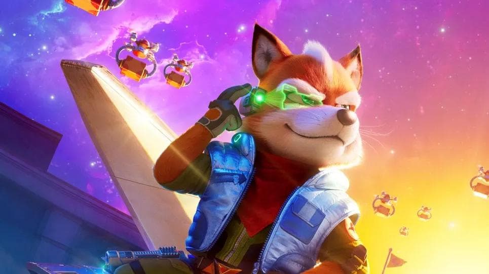 Fox McCloud está em Super Mario Galaxy